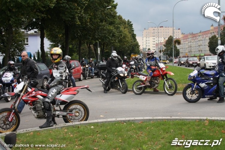 Rzeszow motocykle protest