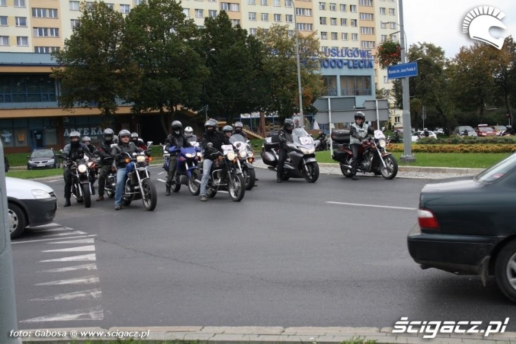 Zakaz wjazdu motocykli Rzeszow protest