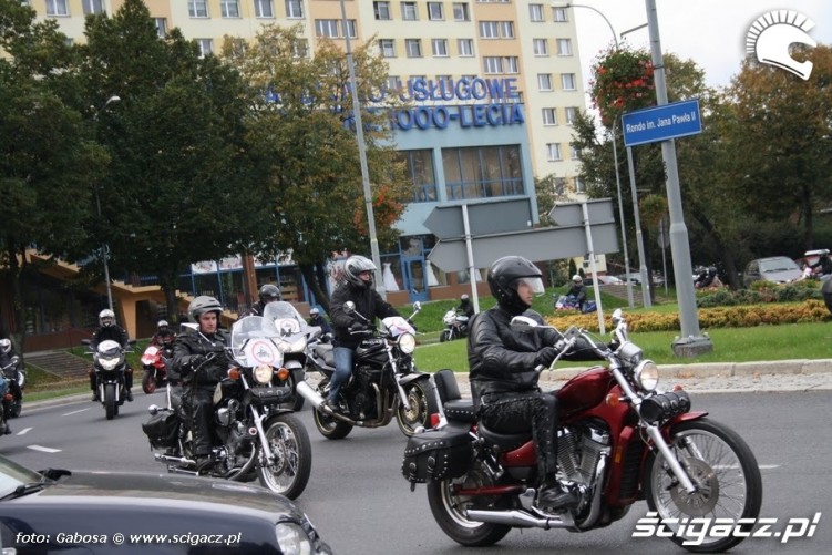 rondo Jana Pawla II Rzeszow motocykle