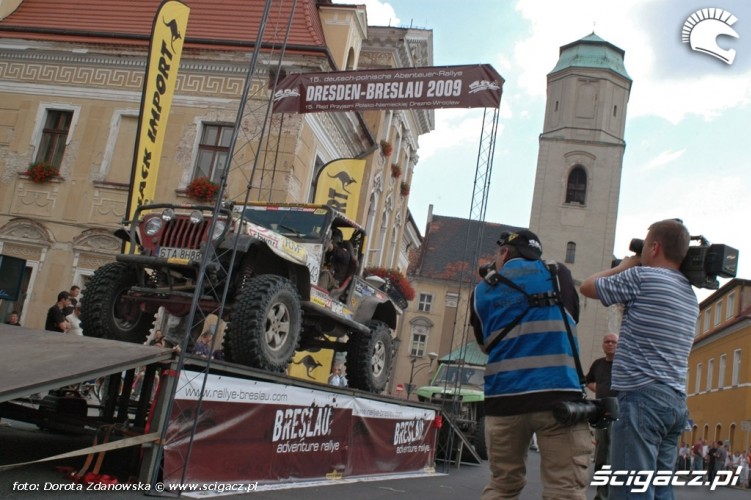 Drezno-Wroclaw 2009 start do ostatniego etapu karolina team