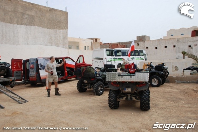 3 Libia Quad Adventure przygotowania do wyjazdu