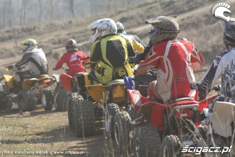 kolejka quadow Oboz szkoleniowo-kondycyjny w motocrossie