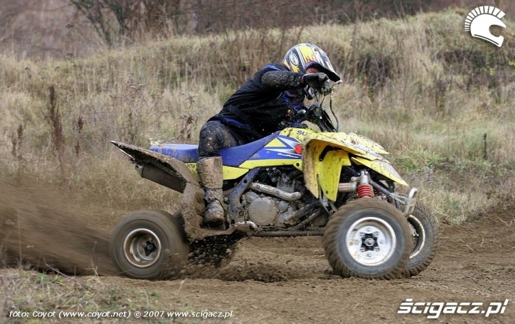 Suzuki LTR450 QuadRacer test