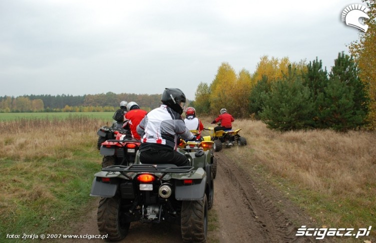 Jazda quadu Suzuki QUad Adventure