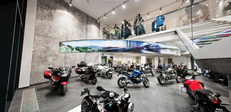 BMW Motorrad Inchcape panorama