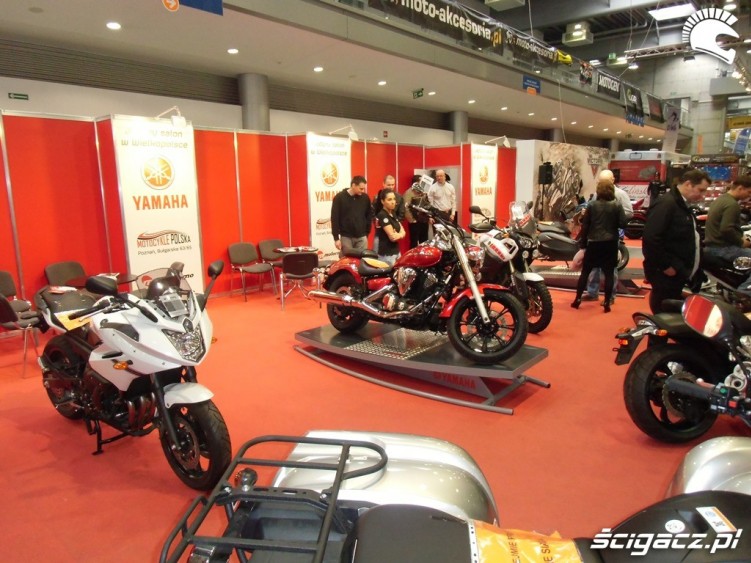 Ekspozycja Yamahy Motor Show Poznan 2013