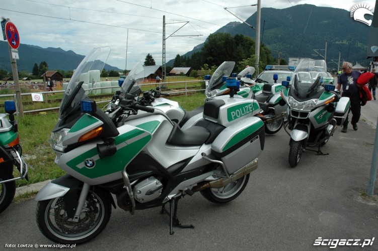 Policja BMW Motorrad Days Garmich Partenkirschen