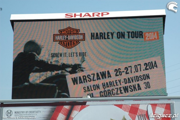 Reklama Harley on Tour 2014 Liberator