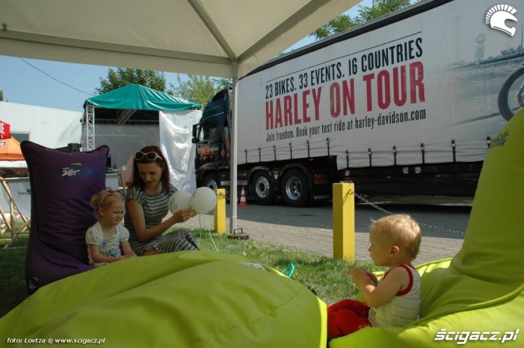 Strefa chillout Harley on Tour 2014