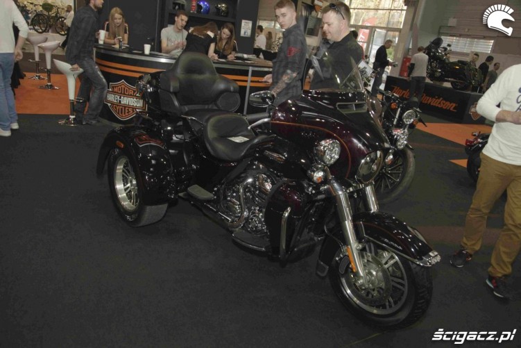 Targi Poznan 2014 Harley Davidson Tri Gilde Ultra