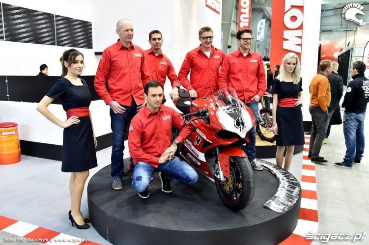 Ekipa Ducati Torun Motul Team Ogolnopolska Wystawa Motocykli i Skuterow 2015