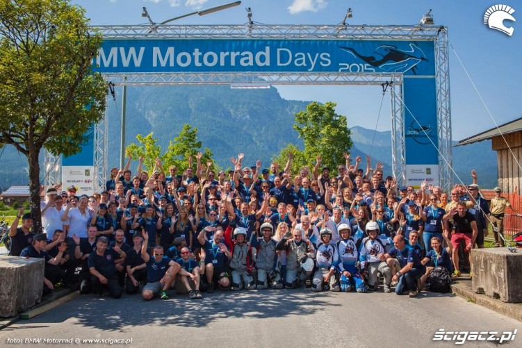 Team organizujacy BMW Motorrad Days Garmisch Partenkirchen