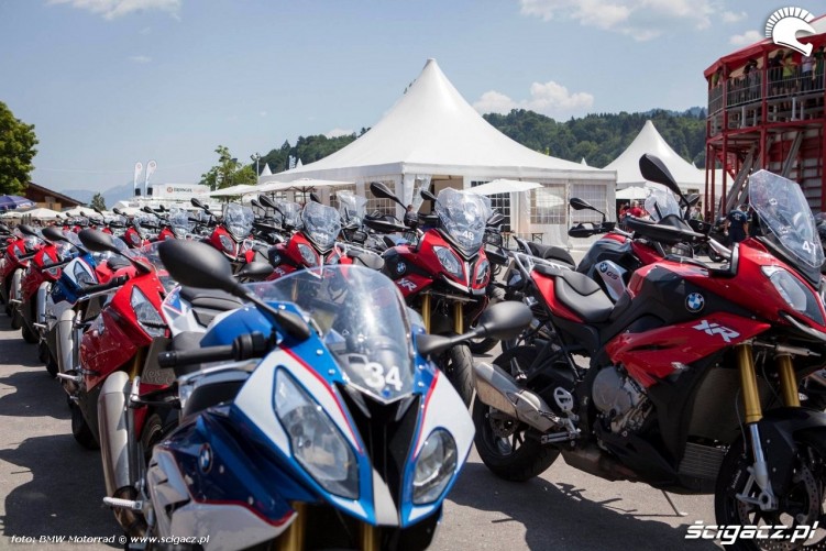 Testy motocykli BMW Motorrad Days Garmisch Partenkirchen