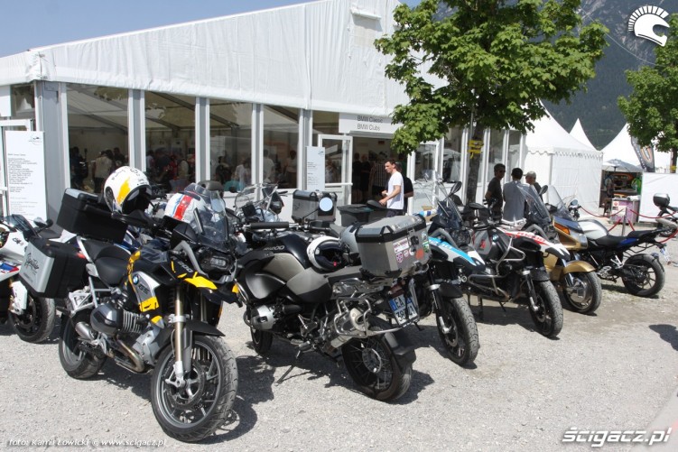 parking BMW Motorrad Days 2015