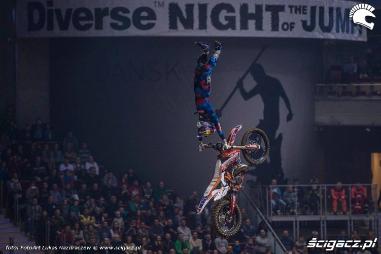 Danny Torres ruller Diverse Night Of The Jumps Ergo Arena 2015