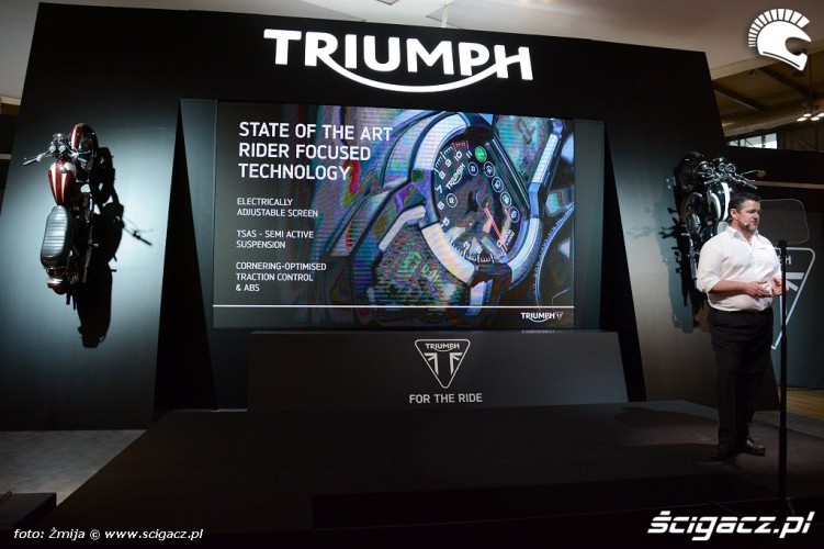 Triumph konferencja EICMA
