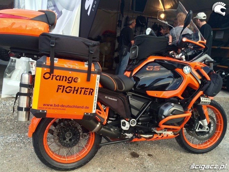 orange fighter motorrad days 2016