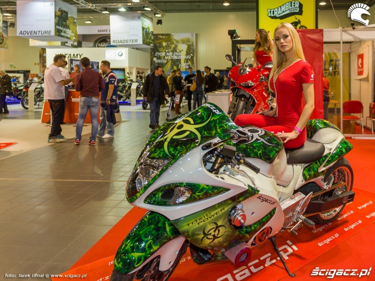 Hayabusa Turbo wystawa motocykli expo Warszawa 2016