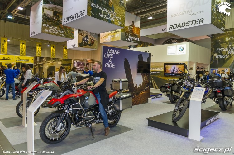 Stoisko BMW wystawa motocykli expo Warszawa 2016