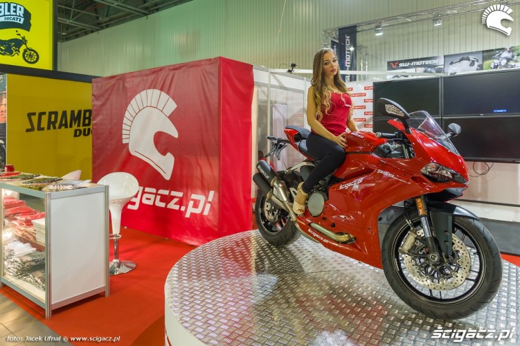 Stoisko Scigacz wystawa motocykli expo Warszawa 2016