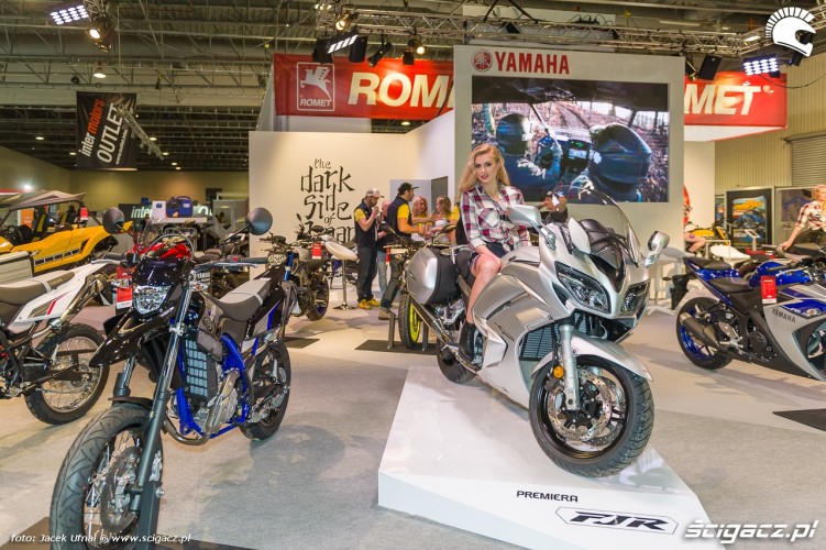 Stoisko Yamaha wystawa motocykli expo Warszawa 2016