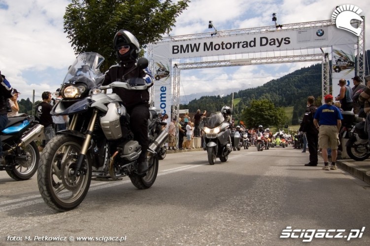 BMW motorrad days 2008 parada motocykli