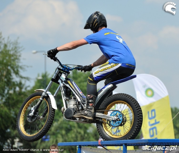 sherco team trial - Motocyklowa Niedziela na BP w Warszawie 2011