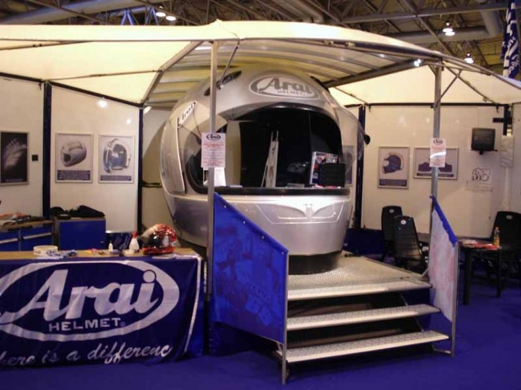 Birmingham Show stoisko-kask