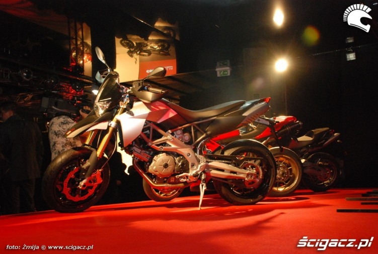 prezentacja motocykli podczas Corse Italia