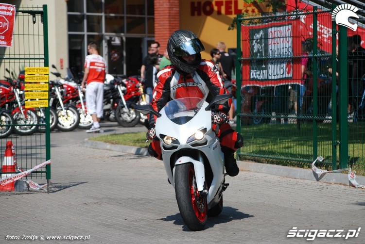 Ducati 848 jazda testowa