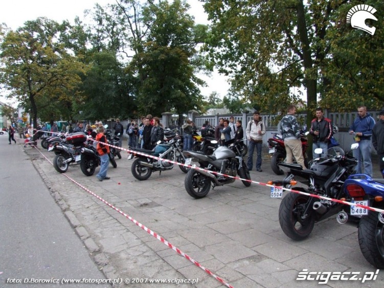 parking motocykli