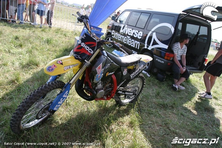 Diverse Extrem Team Suzuki RM 250