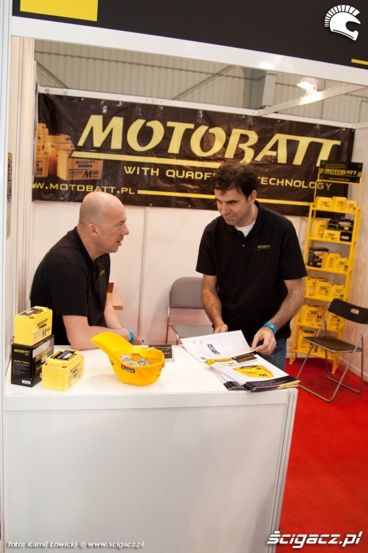 MotoBatt akumulatory III wystawa motocykli warszwa 2011