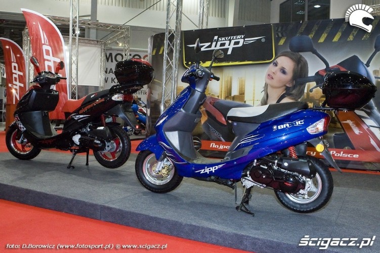 skutery zipp wystawa motocykli warszawa 2009 e mg 0547
