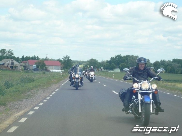 motocykle dojazd na zlot