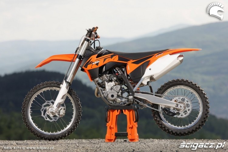 2013 ktm sxf 250 nowt model z boku