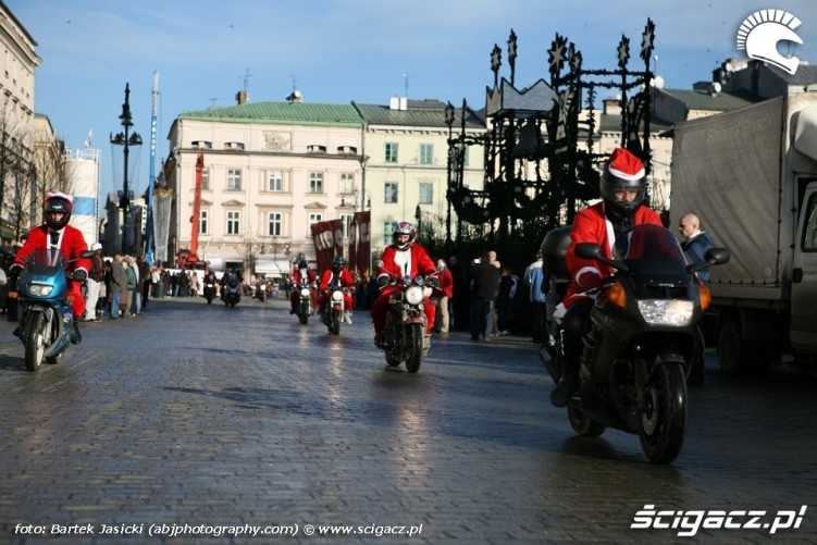 Mikolaje na motocyklach Krakow 13