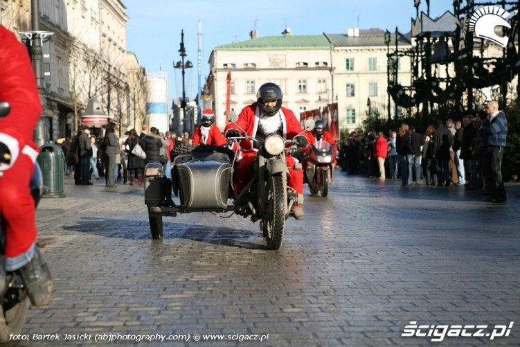 Mikolaje na motocyklach Krakow 14