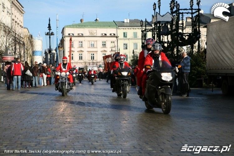 Mikolaje na motocyklach Krakow 15