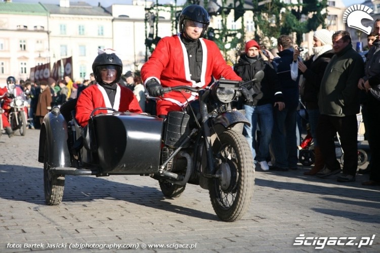 Mikolaje na motocyklach Krakow 54