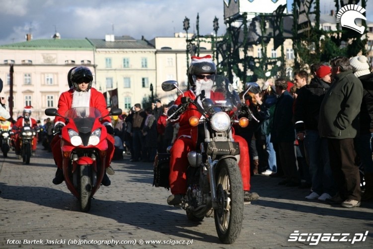 Mikolaje na motocyklach Krakow 55
