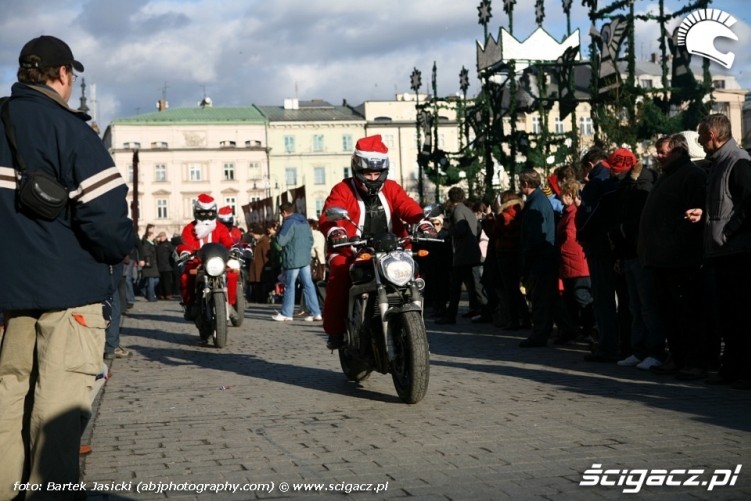 Mikolaje na motocyklach Krakow 57