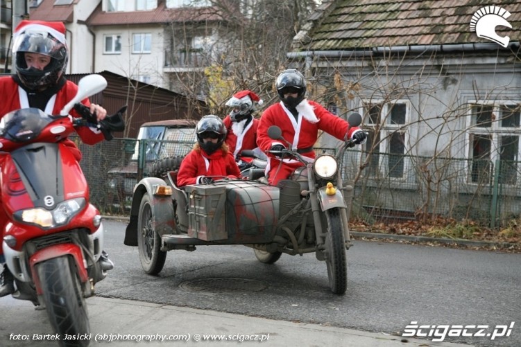 Mikolaje na motocyklach Krakow 59