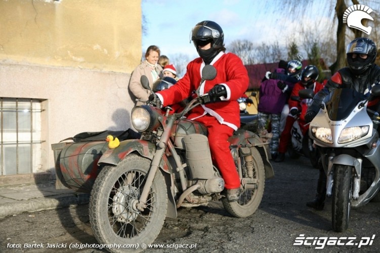 Mikolaje na motocyklach Krakow 78