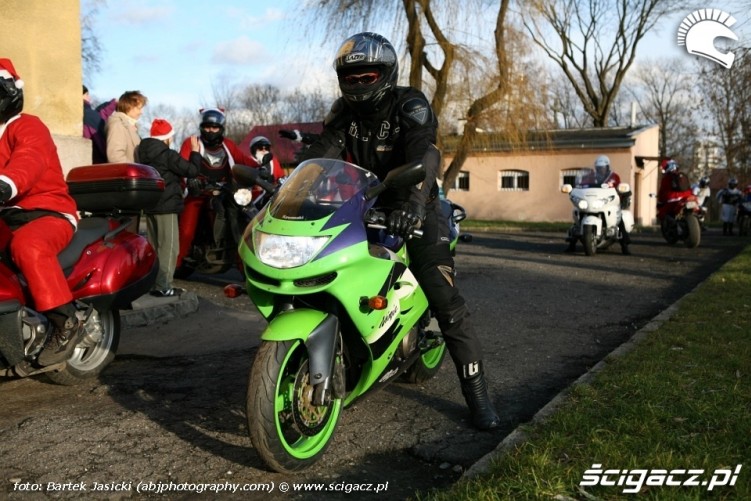 Mikolaje na motocyklach Krakow 79