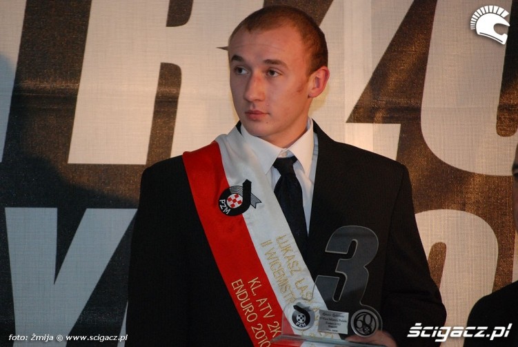 Lukasz Laskawiec II Wicemistrz Polski Enduro klasa ATV2k
