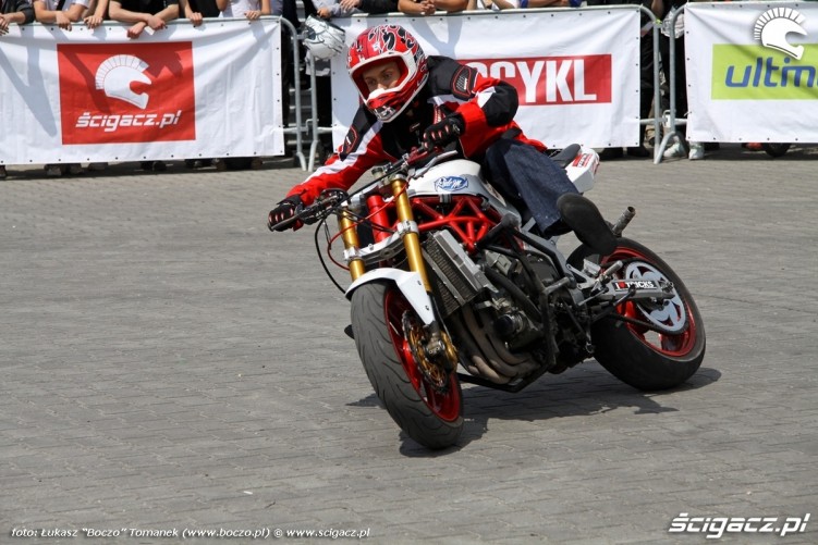 Motocyklowa Niedziela BP drift S13