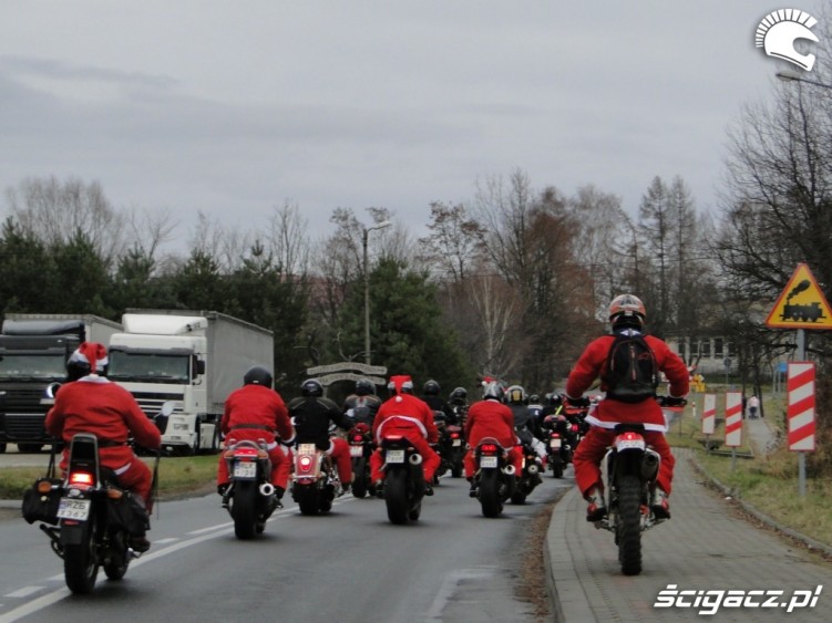 Zjazd mikolajow Motomikolaje Rzeszow 2011