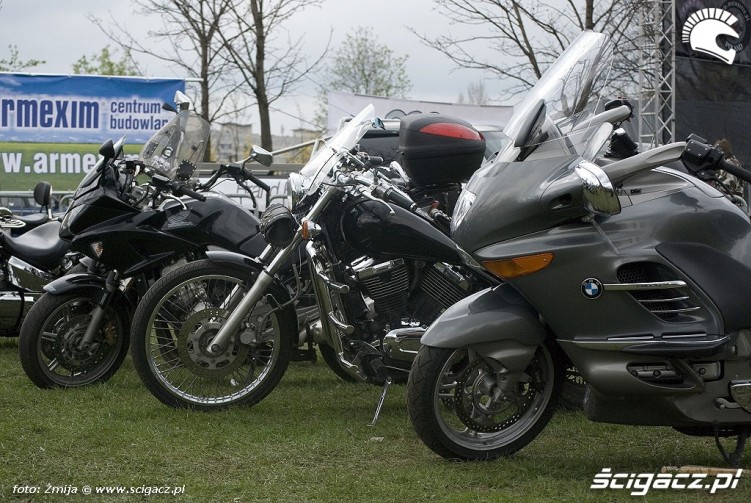 motocykle przy scenie motoserce 2010 warszawa