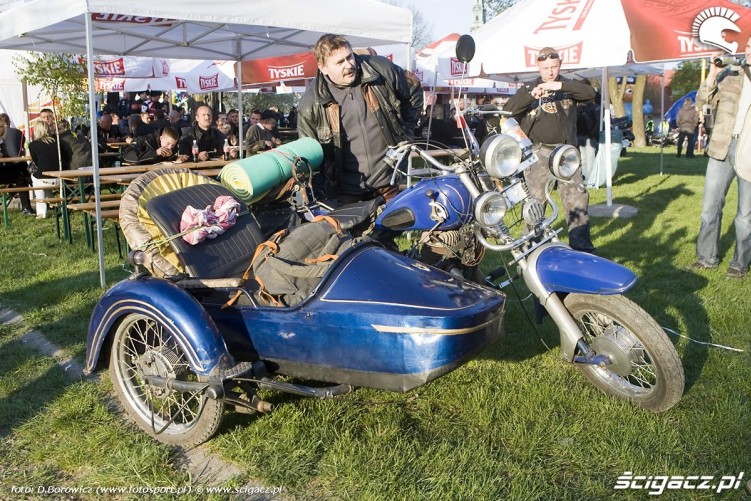 motocykl z koszem rozpoczecie sezonu 2009 mlodzi mlodym czestochowa 2009 a mg 0197
